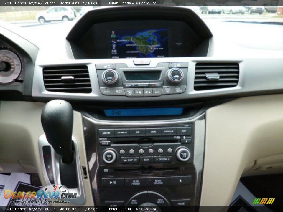 2011 Honda Odyssey Touring Mocha Metallic / Beige Photo #19