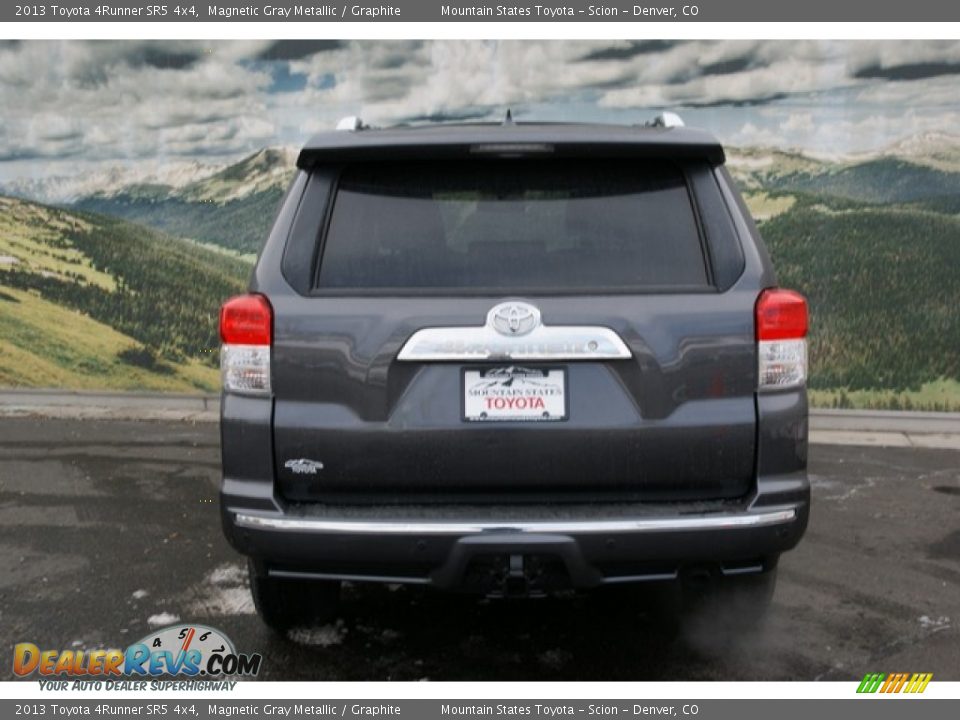 2013 Toyota 4Runner SR5 4x4 Magnetic Gray Metallic / Graphite Photo #4