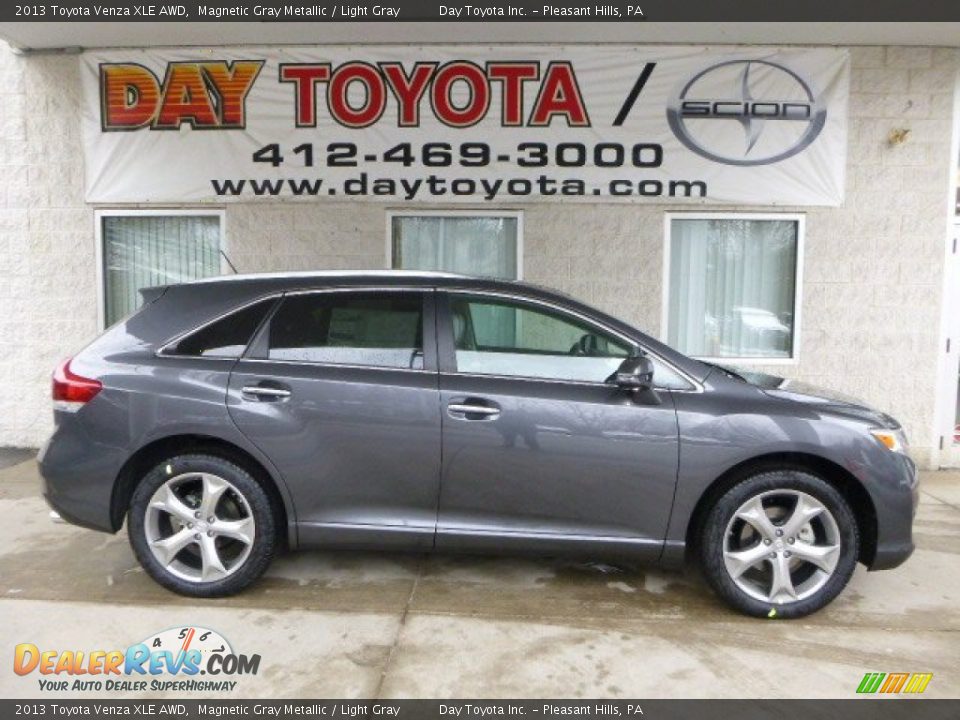2013 Toyota Venza XLE AWD Magnetic Gray Metallic / Light Gray Photo #1