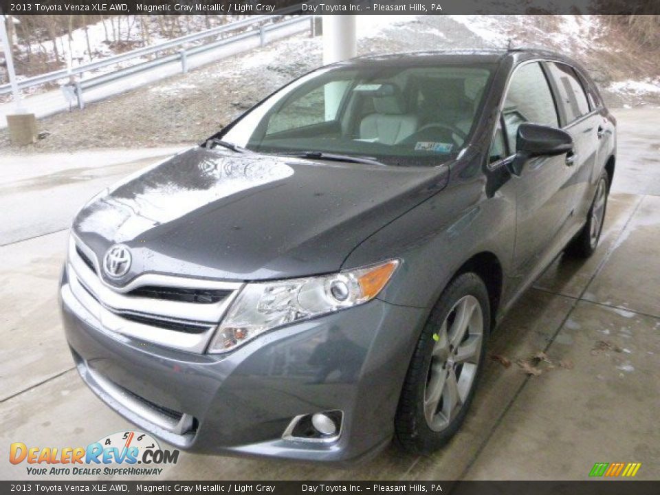 2013 Toyota Venza XLE AWD Magnetic Gray Metallic / Light Gray Photo #5