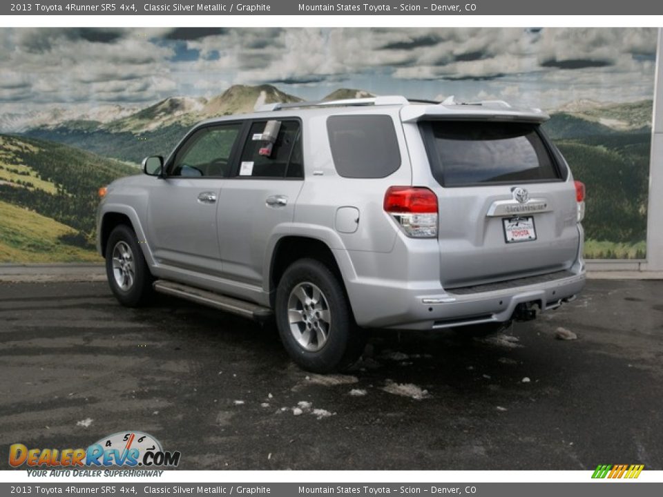 2013 Toyota 4Runner SR5 4x4 Classic Silver Metallic / Graphite Photo #2