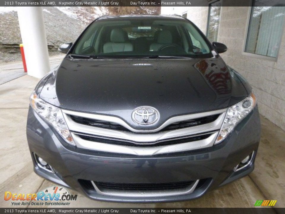 2013 Toyota Venza XLE AWD Magnetic Gray Metallic / Light Gray Photo #6