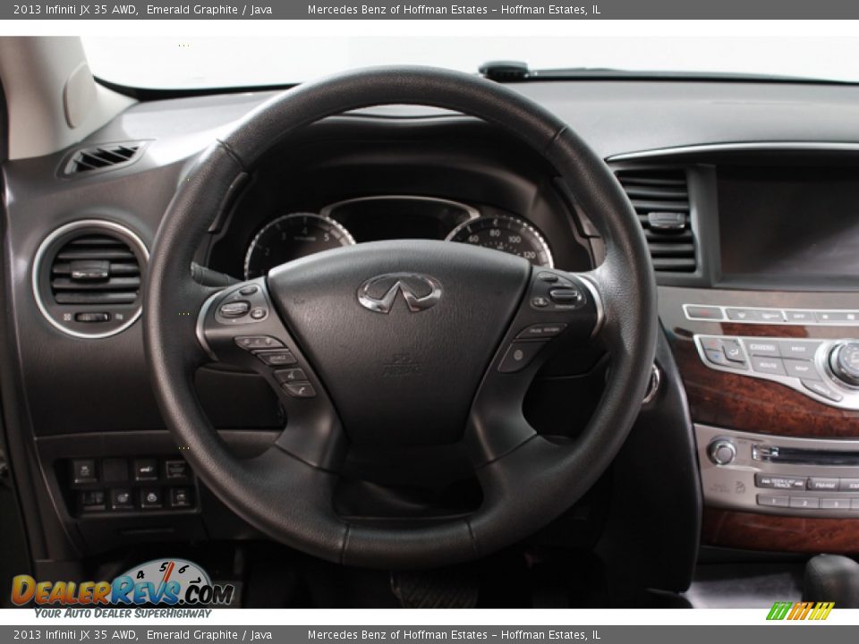 2013 Infiniti JX 35 AWD Steering Wheel Photo #7