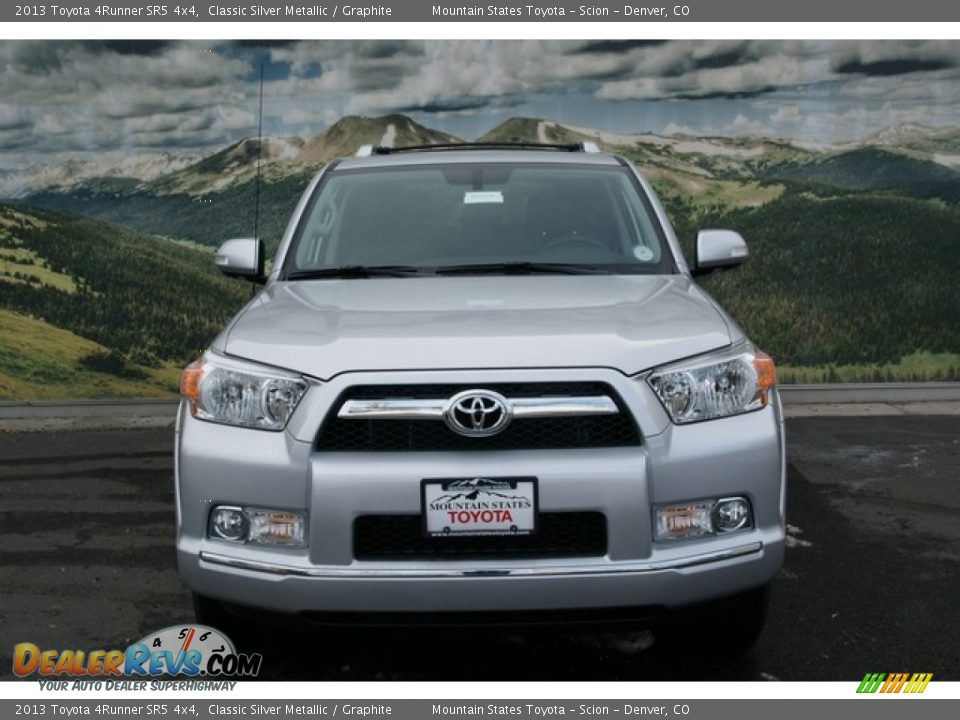 2013 Toyota 4Runner SR5 4x4 Classic Silver Metallic / Graphite Photo #3
