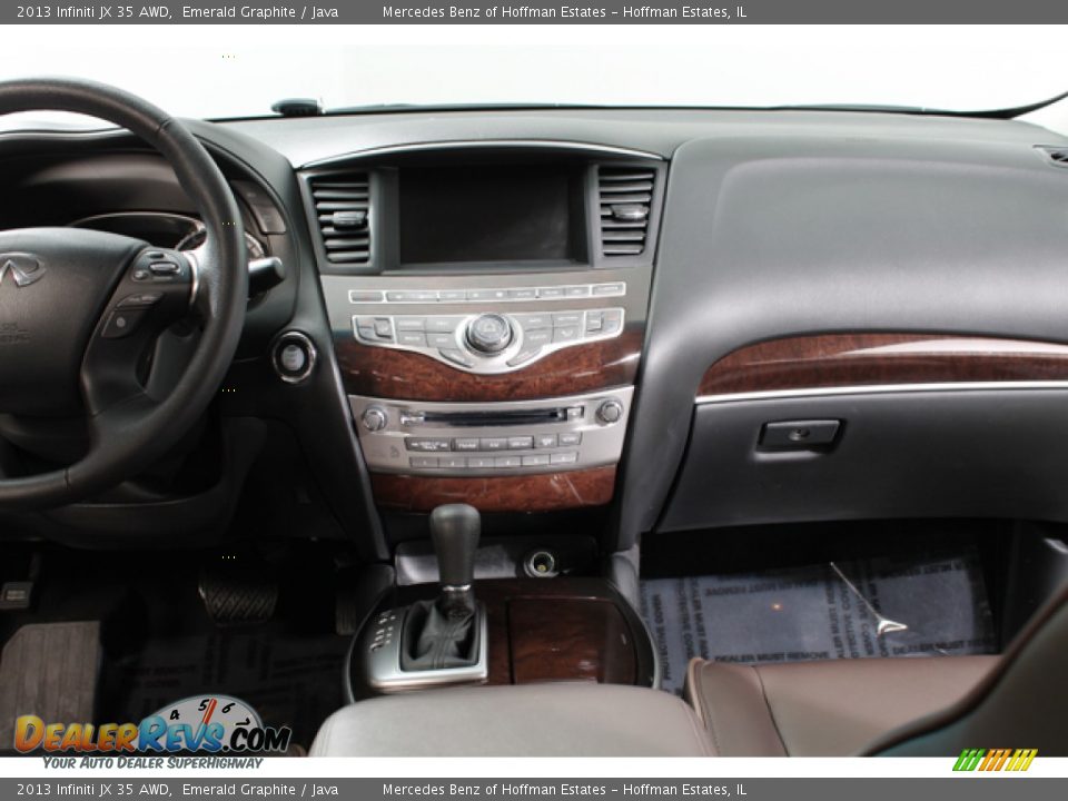 2013 Infiniti JX 35 AWD Emerald Graphite / Java Photo #9