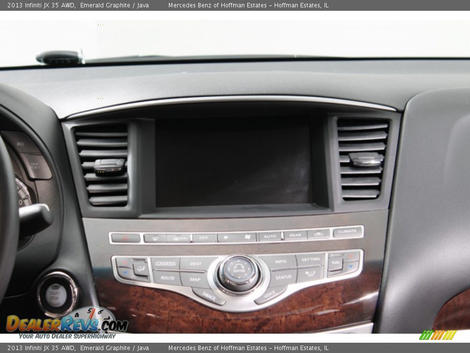 2013 Infiniti JX 35 AWD Emerald Graphite / Java Photo #10