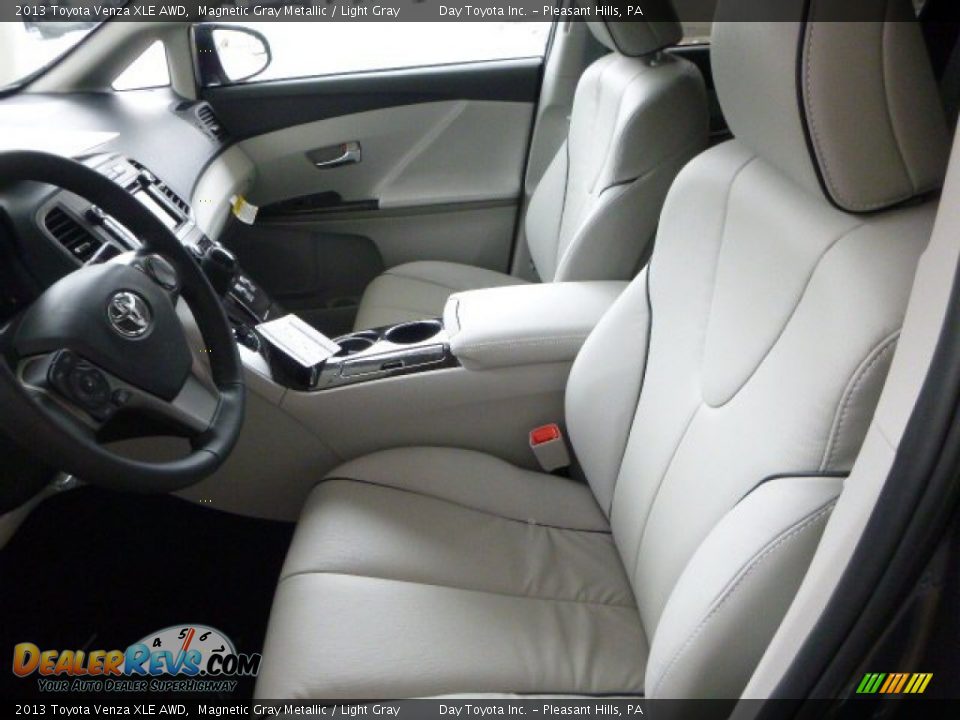 2013 Toyota Venza XLE AWD Magnetic Gray Metallic / Light Gray Photo #13