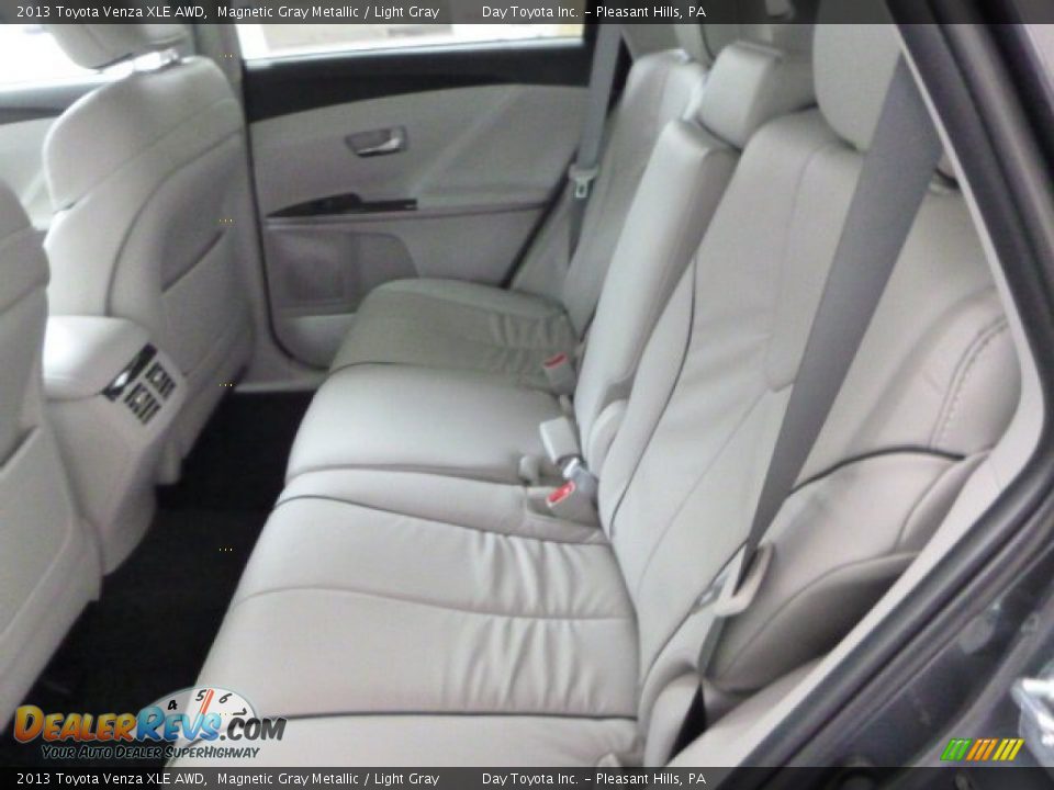 2013 Toyota Venza XLE AWD Magnetic Gray Metallic / Light Gray Photo #14