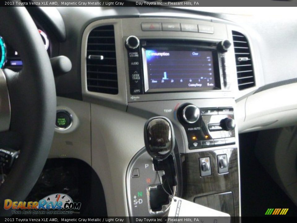 2013 Toyota Venza XLE AWD Magnetic Gray Metallic / Light Gray Photo #18