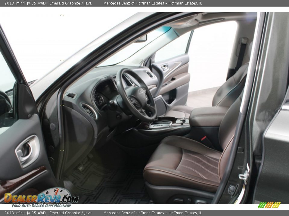 Java Interior - 2013 Infiniti JX 35 AWD Photo #18