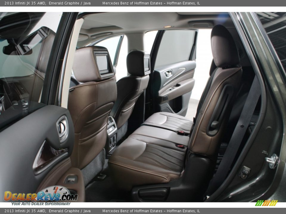 Rear Seat of 2013 Infiniti JX 35 AWD Photo #19