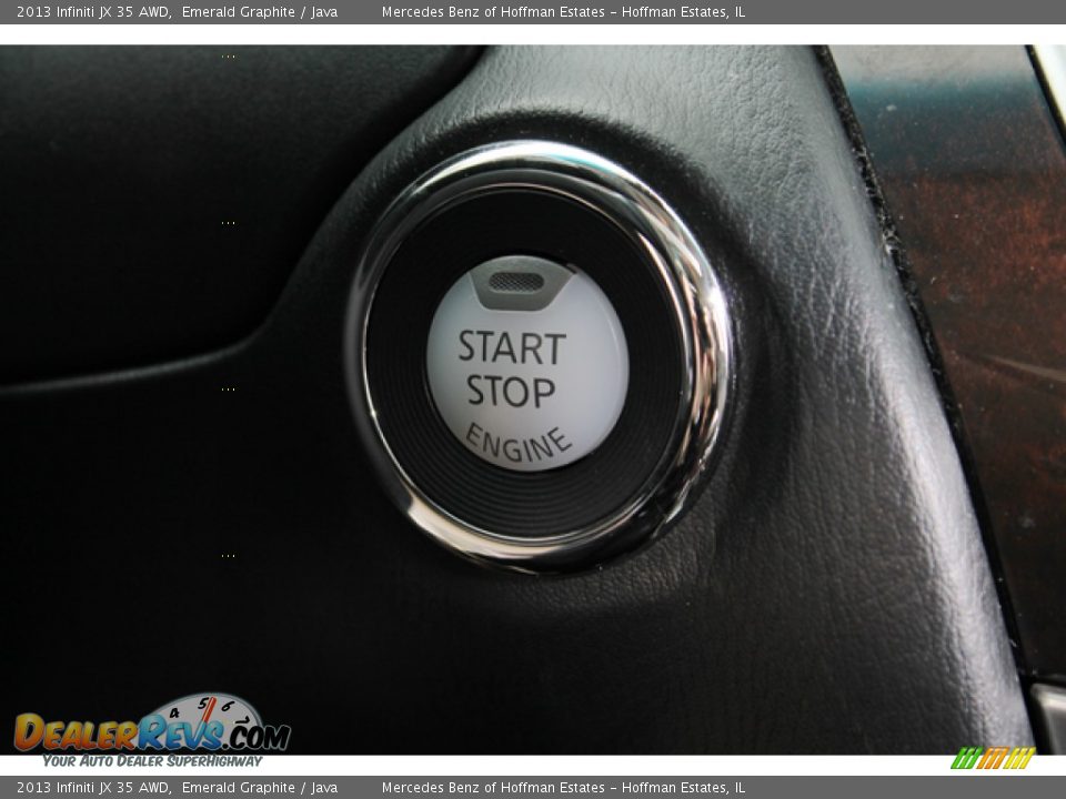 2013 Infiniti JX 35 AWD Emerald Graphite / Java Photo #23