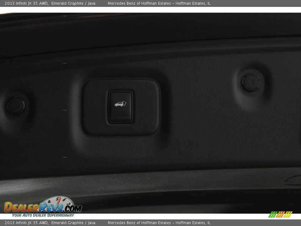 2013 Infiniti JX 35 AWD Emerald Graphite / Java Photo #24