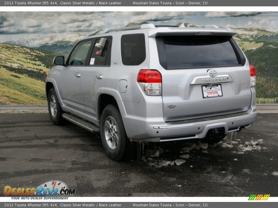 2013 Toyota 4Runner SR5 4x4 Classic Silver Metallic / Black Leather Photo #2