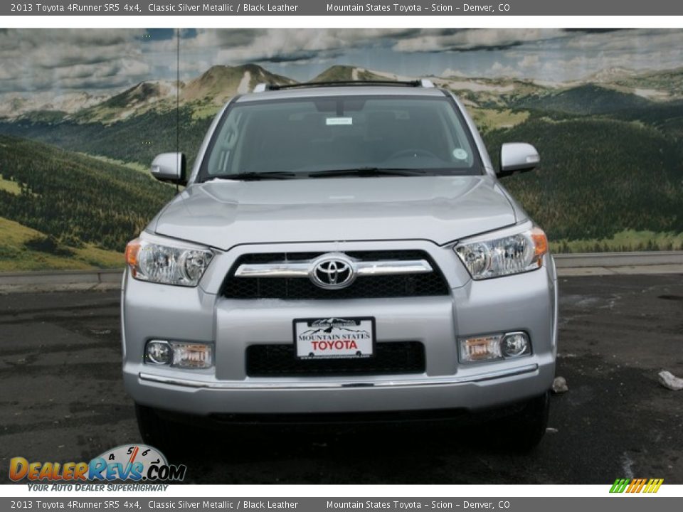 2013 Toyota 4Runner SR5 4x4 Classic Silver Metallic / Black Leather Photo #3