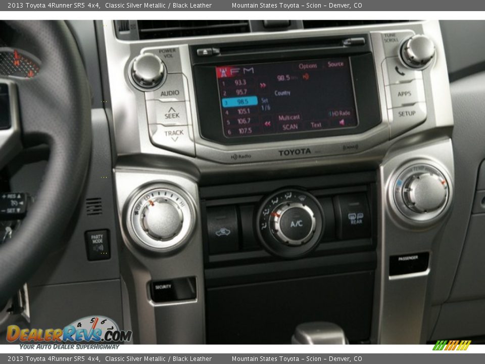 2013 Toyota 4Runner SR5 4x4 Classic Silver Metallic / Black Leather Photo #5
