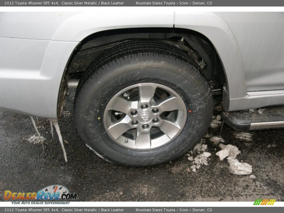 2013 Toyota 4Runner SR5 4x4 Classic Silver Metallic / Black Leather Photo #9