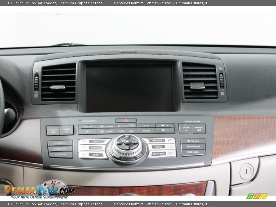 2010 Infiniti M 35x AWD Sedan Platinum Graphite / Stone Photo #10
