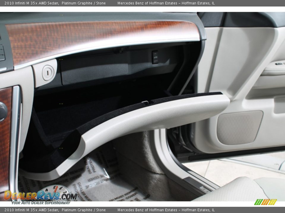 2010 Infiniti M 35x AWD Sedan Platinum Graphite / Stone Photo #22