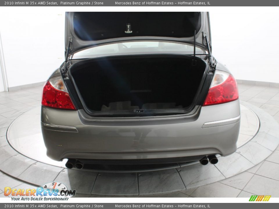 2010 Infiniti M 35x AWD Sedan Platinum Graphite / Stone Photo #23