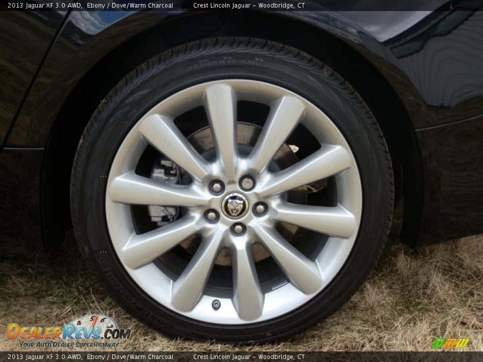 2013 Jaguar XF 3.0 AWD Wheel Photo #8