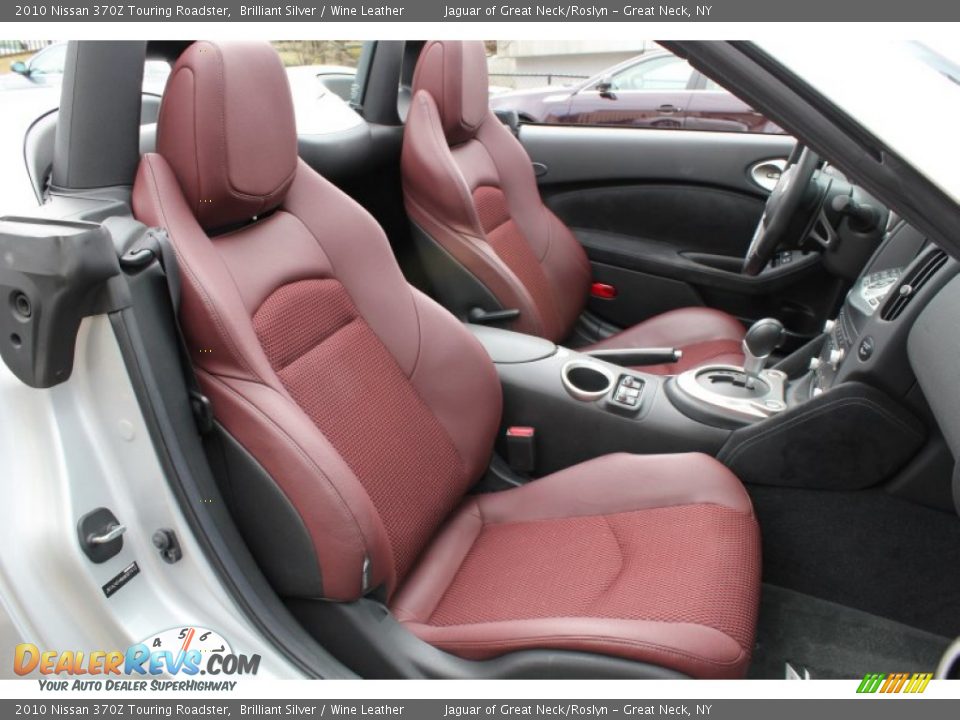 Front Seat of 2010 Nissan 370Z Touring Roadster Photo #10