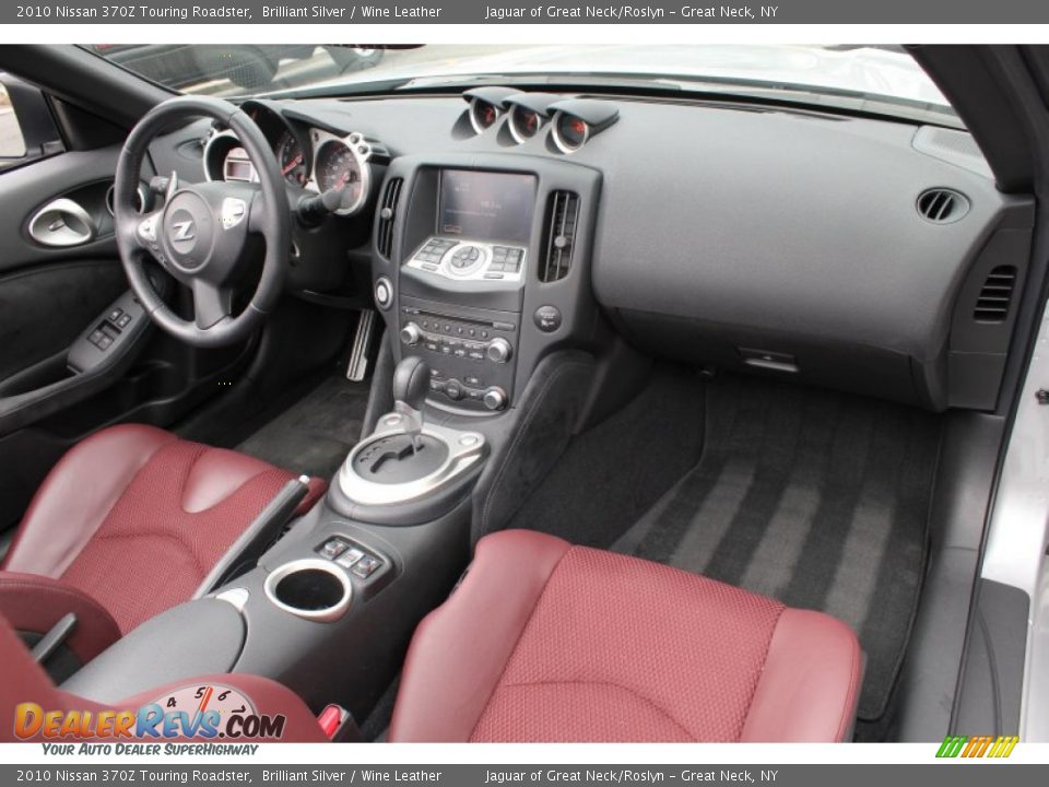 Dashboard of 2010 Nissan 370Z Touring Roadster Photo #11