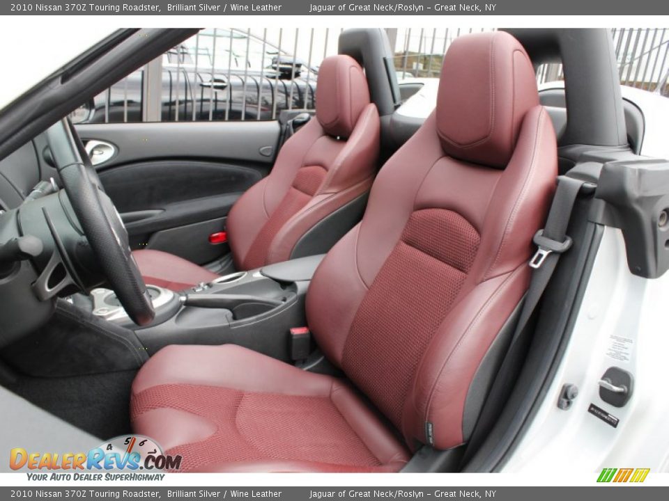 Front Seat of 2010 Nissan 370Z Touring Roadster Photo #13