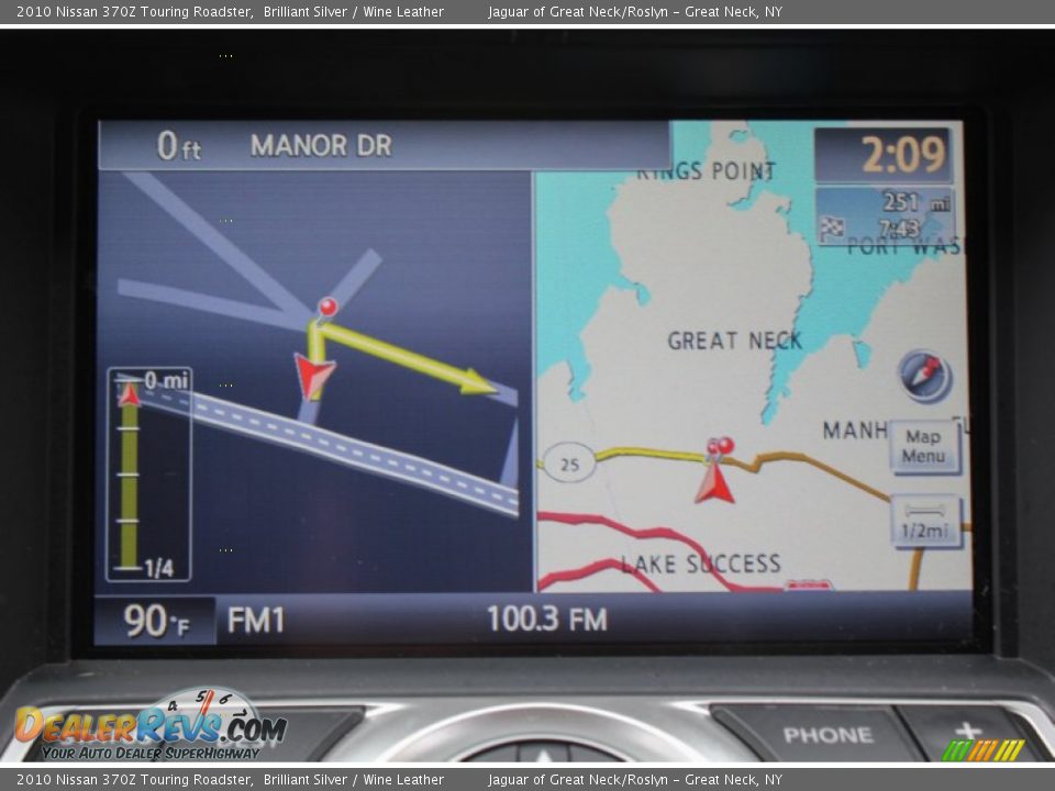 Navigation of 2010 Nissan 370Z Touring Roadster Photo #16