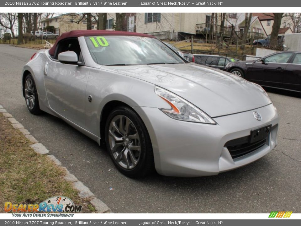 Front 3/4 View of 2010 Nissan 370Z Touring Roadster Photo #24
