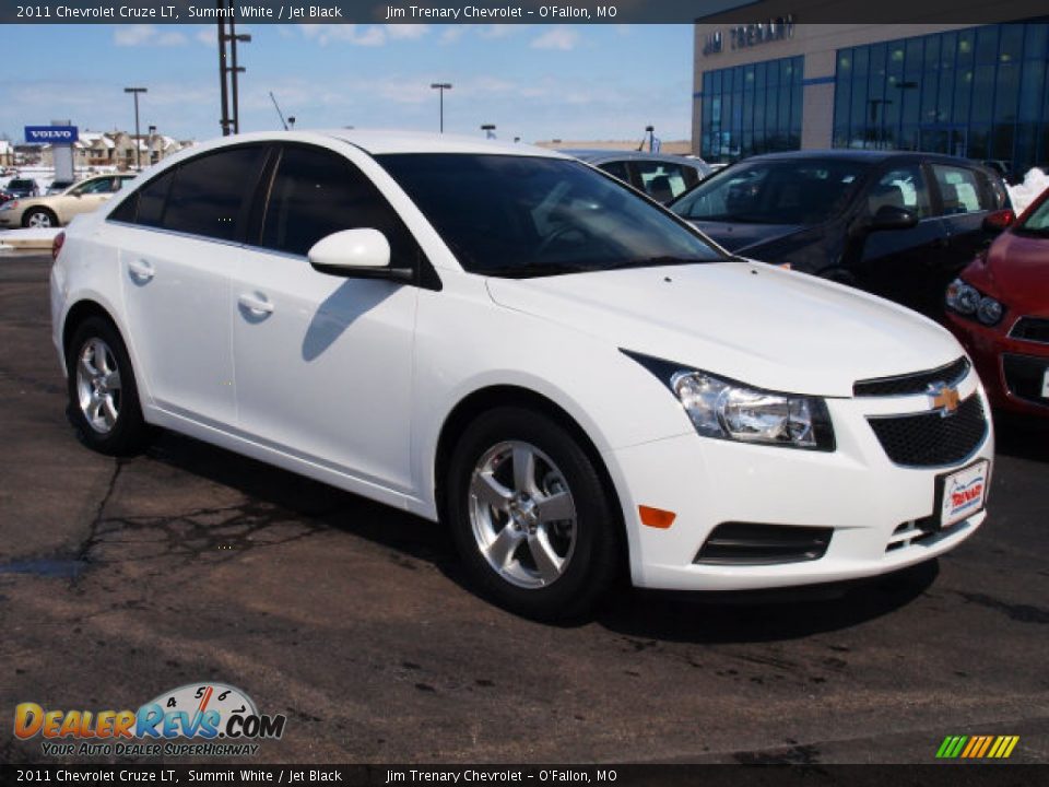 2011 Chevrolet Cruze LT Summit White / Jet Black Photo #2