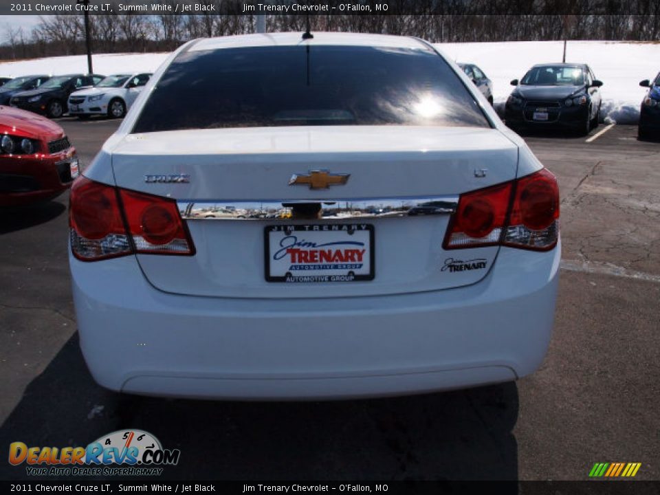 2011 Chevrolet Cruze LT Summit White / Jet Black Photo #6