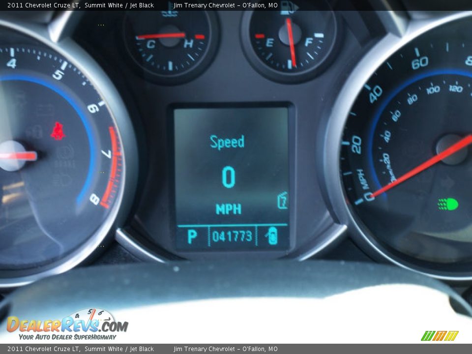 2011 Chevrolet Cruze LT Summit White / Jet Black Photo #14