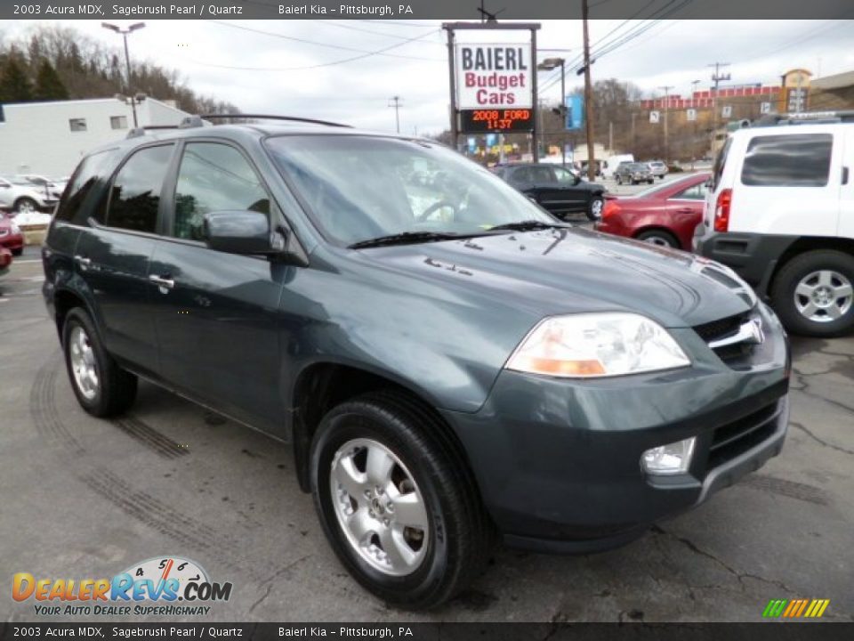 2003 Acura MDX Sagebrush Pearl / Quartz Photo #1