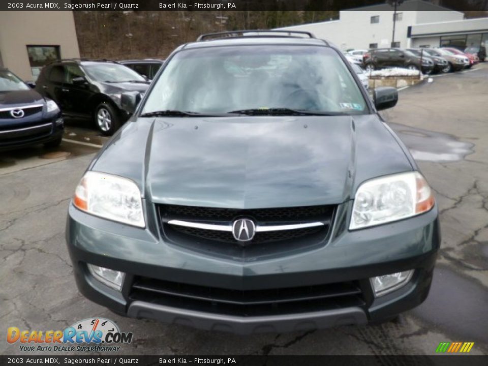 2003 Acura MDX Sagebrush Pearl / Quartz Photo #2