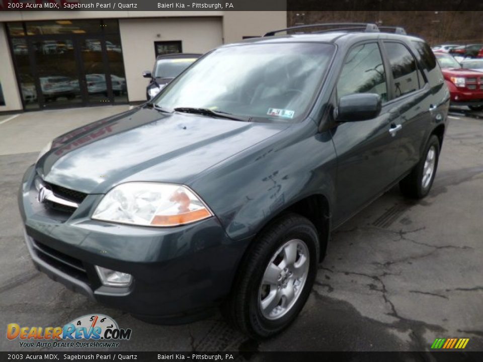 2003 Acura MDX Sagebrush Pearl / Quartz Photo #3