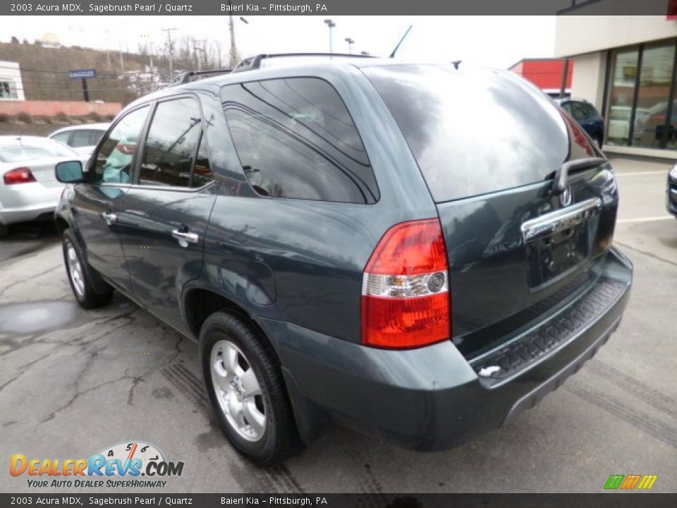 2003 Acura MDX Sagebrush Pearl / Quartz Photo #5