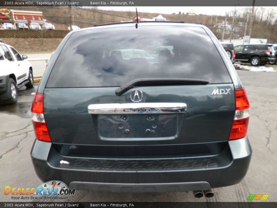 2003 Acura MDX Sagebrush Pearl / Quartz Photo #6