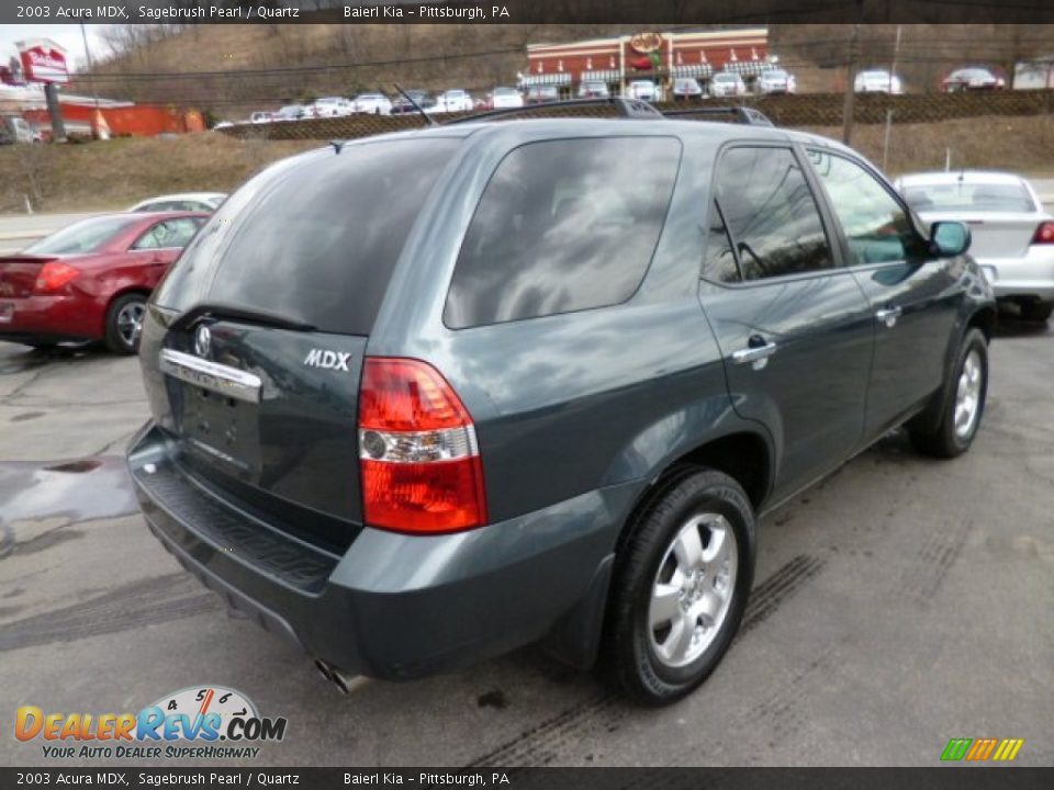 2003 Acura MDX Sagebrush Pearl / Quartz Photo #7