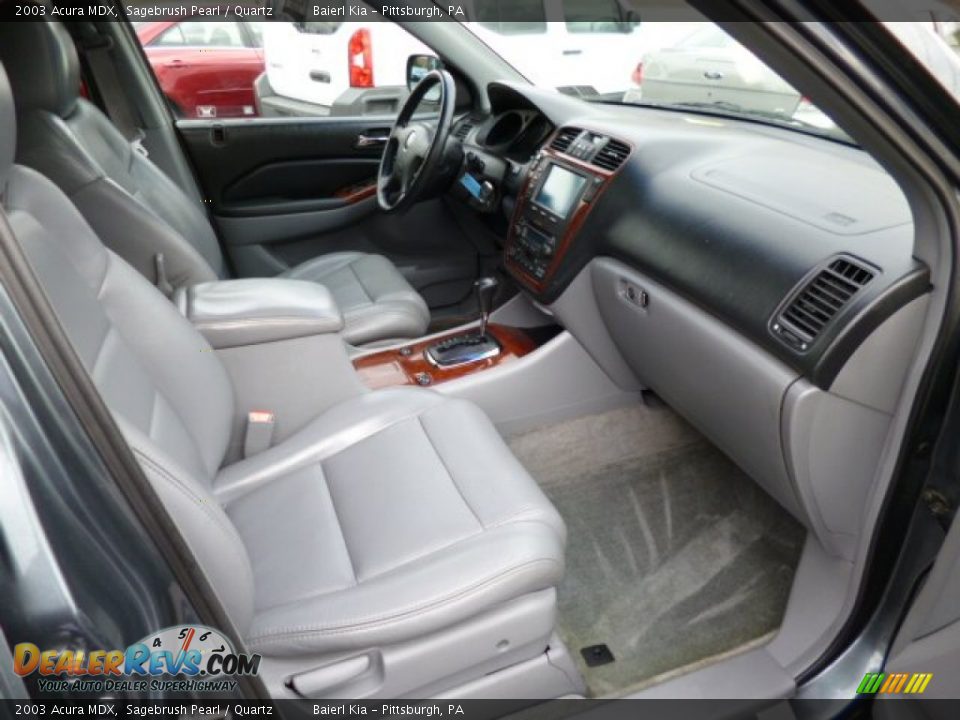 2003 Acura MDX Sagebrush Pearl / Quartz Photo #10