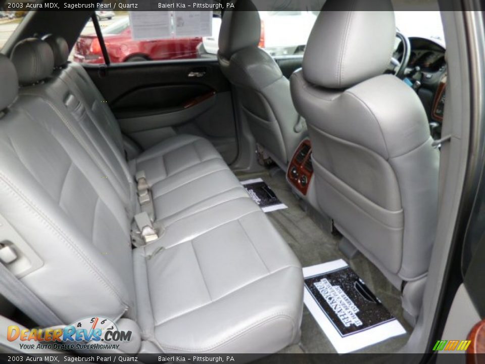 2003 Acura MDX Sagebrush Pearl / Quartz Photo #12