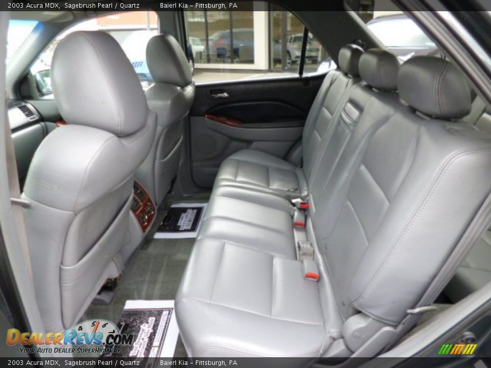 2003 Acura MDX Sagebrush Pearl / Quartz Photo #14