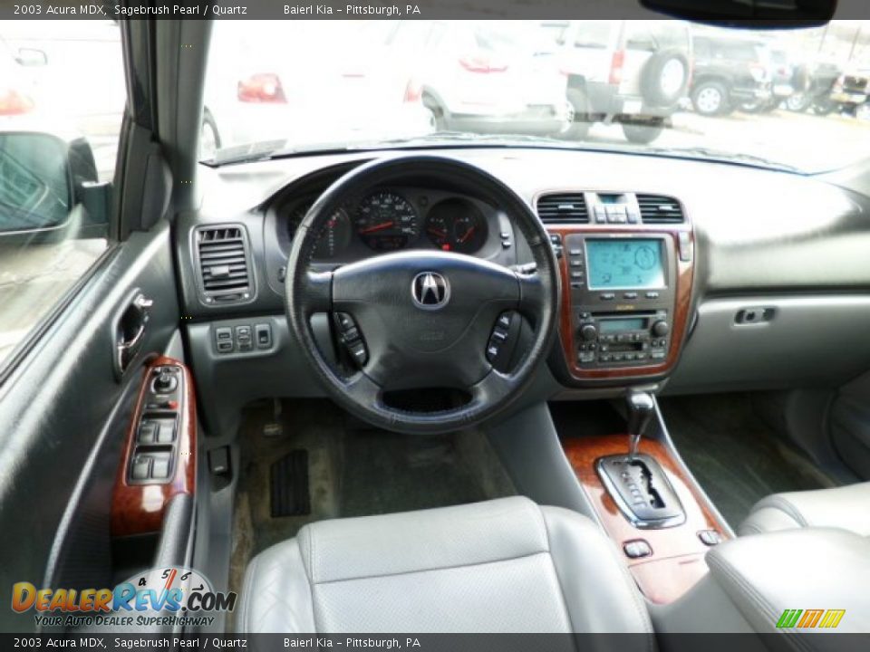 2003 Acura MDX Sagebrush Pearl / Quartz Photo #15