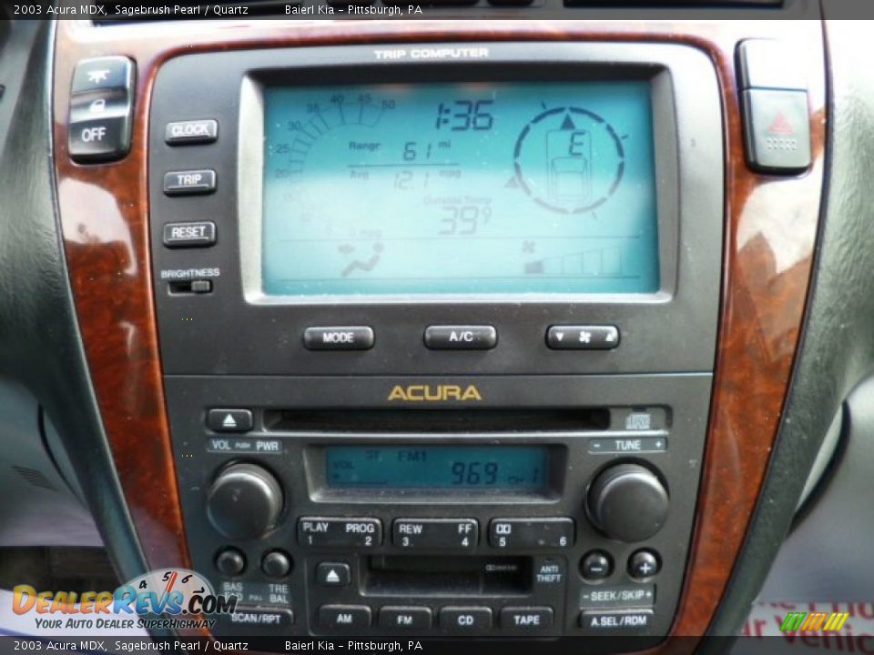 2003 Acura MDX Sagebrush Pearl / Quartz Photo #19