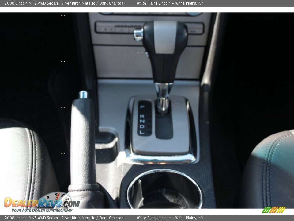 2008 Lincoln MKZ AWD Sedan Silver Birch Metallic / Dark Charcoal Photo #19