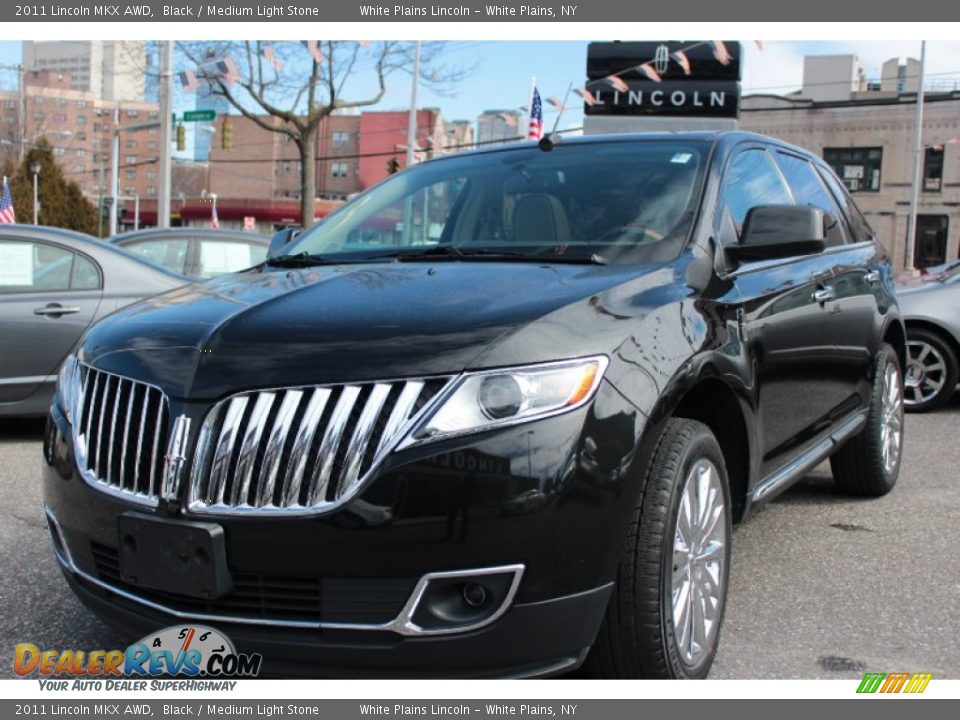 2011 Lincoln MKX AWD Black / Medium Light Stone Photo #1