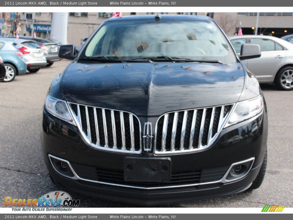 2011 Lincoln MKX AWD Black / Medium Light Stone Photo #2