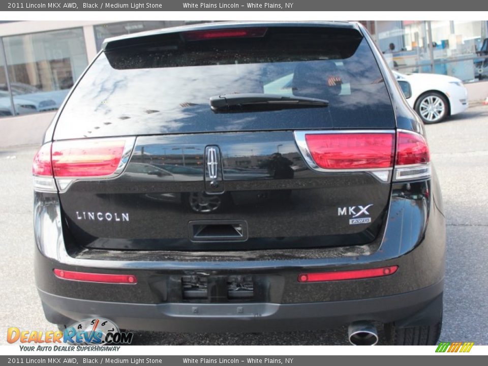 2011 Lincoln MKX AWD Black / Medium Light Stone Photo #8