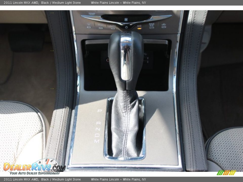 2011 Lincoln MKX AWD Black / Medium Light Stone Photo #26