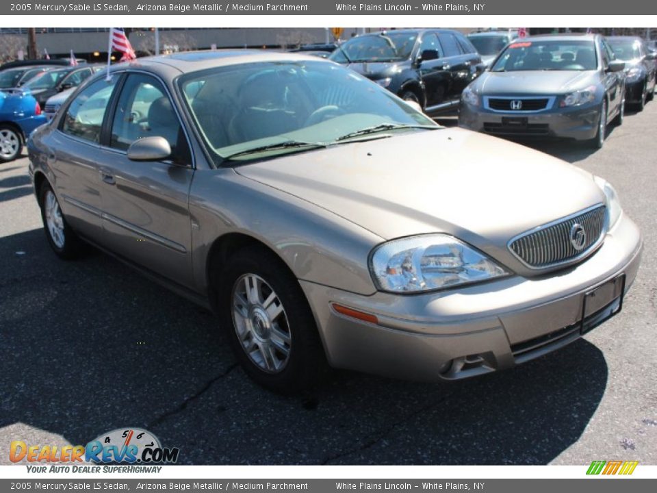 2005 Mercury Sable LS Sedan Arizona Beige Metallic / Medium Parchment Photo #4